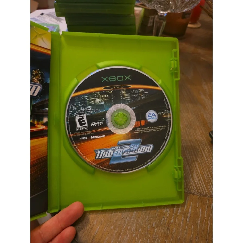Need for Speed Underground 2 Microsoft Xbox CIB Complete In Box w/ Manual